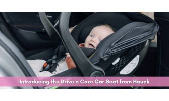 Introducing the Drive n Care Carseat from Hauck