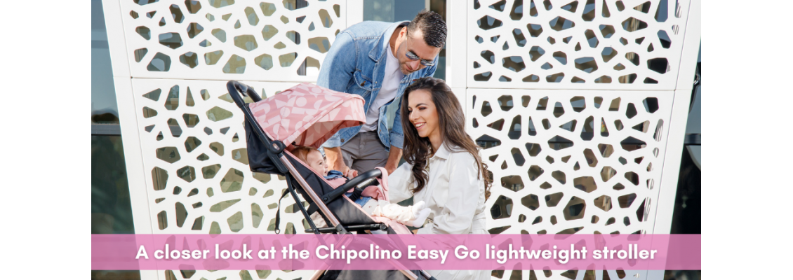 A closer look at the Chipolino Easy Go lightweight stroller