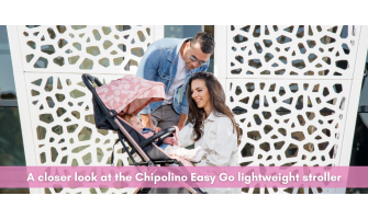 A closer look at the Chipolino Easy Go lightweight stroller
