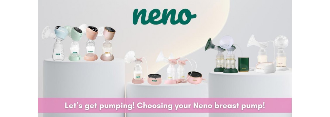 Let’s get pumping! Choosing your Neno breast pump!