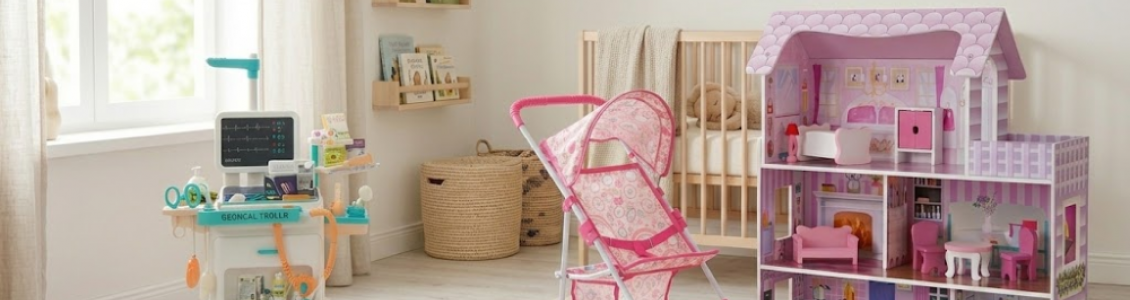 Dolls Doll Stollers and Role Play