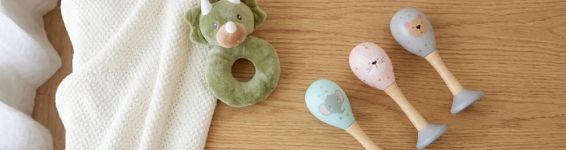 Rattles Squeekers and Teethers