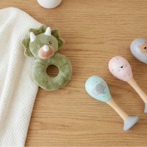 Rattles Squeekers and Teethers