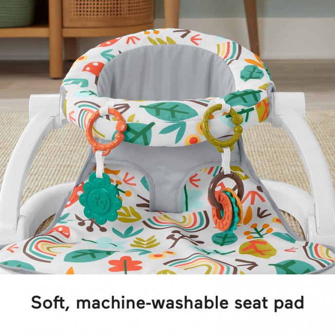Fisher-Price Sit Me Up Floor Seat Whimsical Forest
