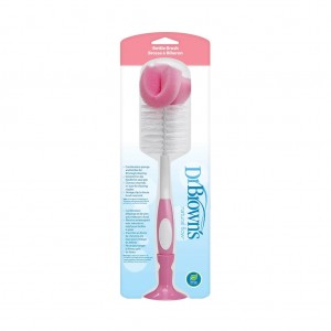 Dr Brown's Bottle and Teat Brush Pink Dr Brown's Bottle and Teat Brush Pink