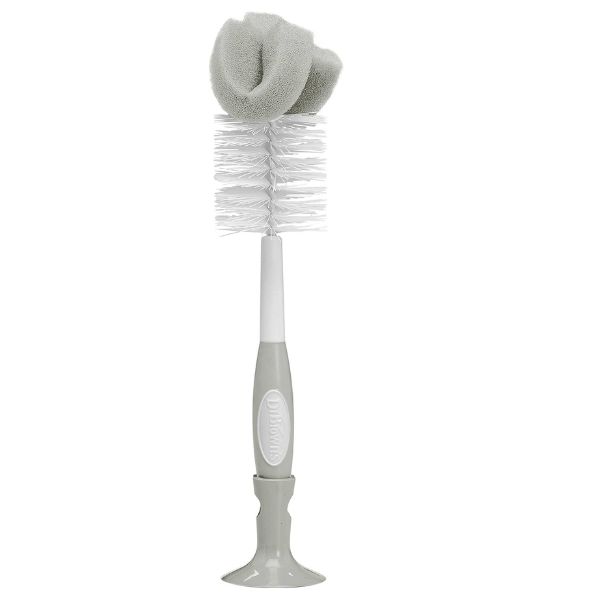 Dr Brown's Bottle and Teat Brush Grey Dr Brown's Bottle and Teat Brush Grey