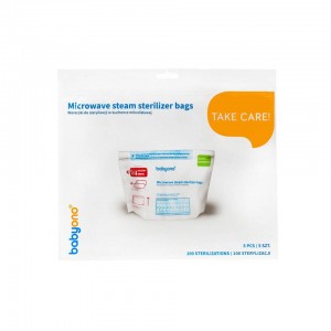 Babyono Microwave Sterilising Bags 5pk Babyono Microwave Sterilising Bags 5pk