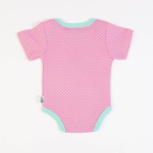 Body Vest Short Sleeve Pink Fish Body Vest Short Sleeve Pink Fish