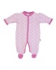 Babygrow Cotton Pink Flowers