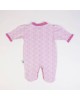 Babygrow Cotton Pink Flowers