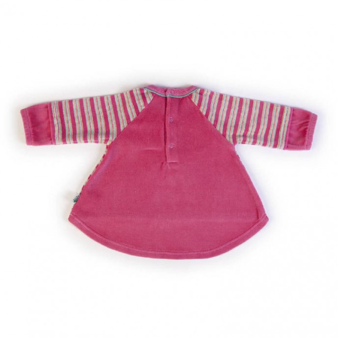 Girls 2pc Set Long Sleeve Flower T-Shirt & Jeans