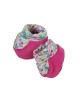 Padded Booties Pink Floral