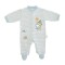 Babygrow Cotton Giraffe Blue