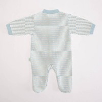 Babygrow Cotton Giraffe Blue