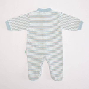 Babygrow Cotton Giraffe Blue Babygrow Cotton Giraffe Blue