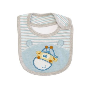 Bib Giraffe Blue