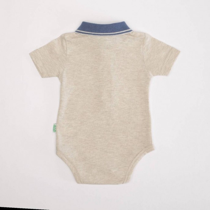 Set 2pc Body & Shorts Ecru Denim Set 2pc Body & Shorts Ecru Denim