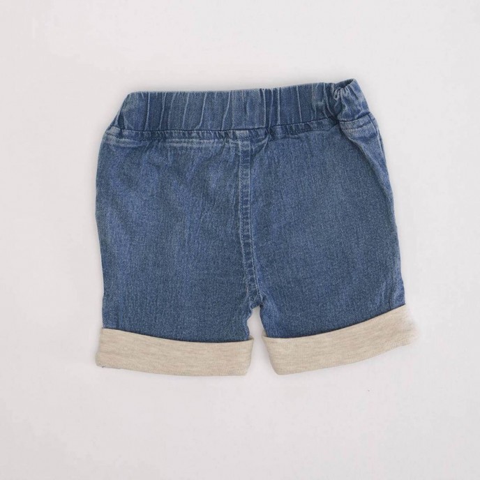 Set 2pc Body & Shorts Ecru Denim Set 2pc Body & Shorts Ecru Denim