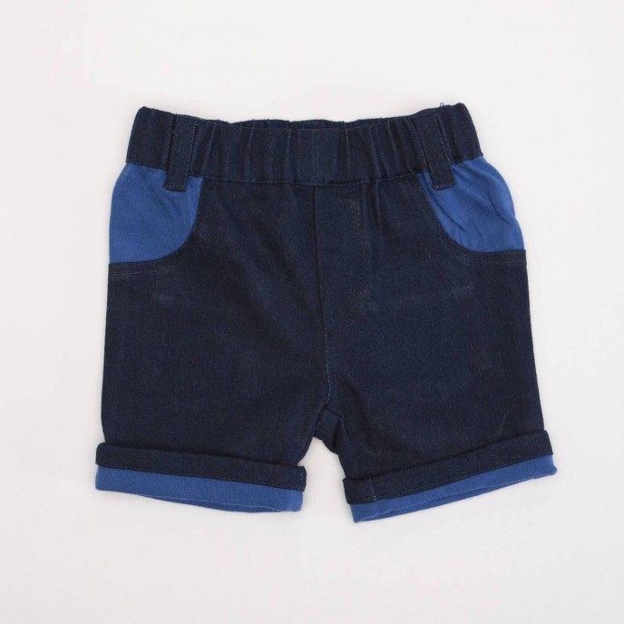 Set 2pc Tshirt & Shorts Blue Sea