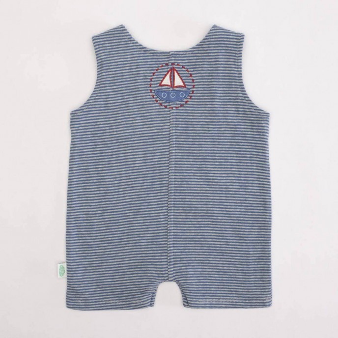 Set 2pc Tshirt & Romper Boat Set 2pc Tshirt & Romper Boat