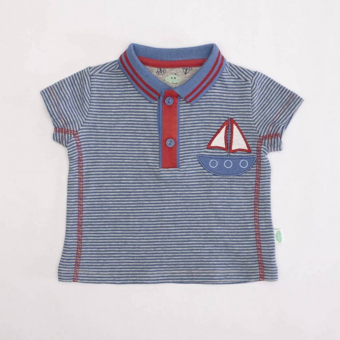 Set 2pc Polo & Shorts Boat Set 2pc Polo & Shorts Boat