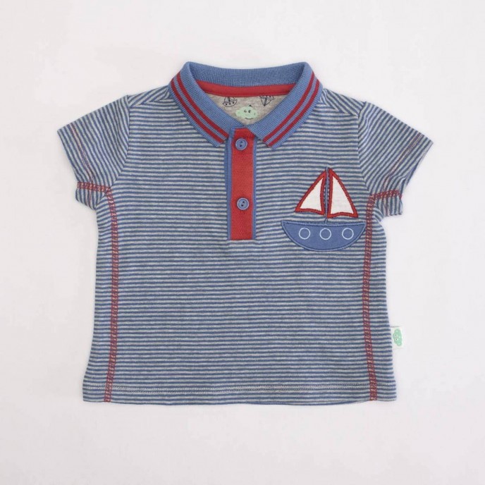 Set 2pc Polo & Shorts Boat