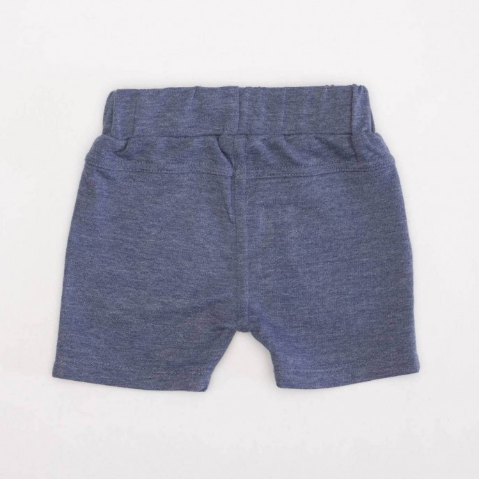 Set 2pc Polo & Shorts Denim Set 2pc Polo & Shorts Denim