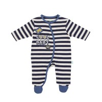 Babygrow Velour Cool Baby Navy 1m