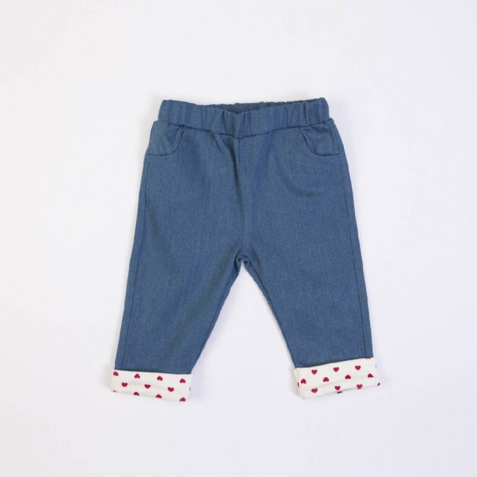 Girls 2pc Hoodie + Jeans Red Hearts Girls 2pc Hoodie + Jeans Red Hearts