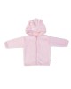 Cardigan with Hood Fleece Pink