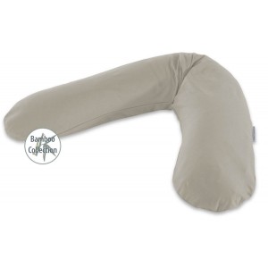 Theraline Maternity & Nursing Pillow Original Bamboo Clay Grey Theraline Maternity & Nursing Pillow Original Bamboo Clay Grey
