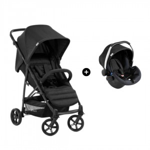 Hauck Travel System Rapid 4 2 in 1 Black Hauck Travel System Rapid 4 2 in 1 Black