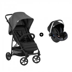 Hauck Travel System Rapid 4 2 in 1 Grey Hauck Travel System Rapid 4 2 in 1 Grey