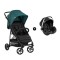 Hauck Travel System Rapid 4 2 in 1 Petrol Hauck Travel System Rapid 4 2 in 1 Petrol