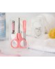 Kiokids Manicure Set with Case Pink