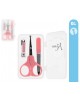 Kiokids Manicure Set with Case Pink