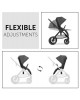 Hauck Travel System Walk n Care Dark Grey