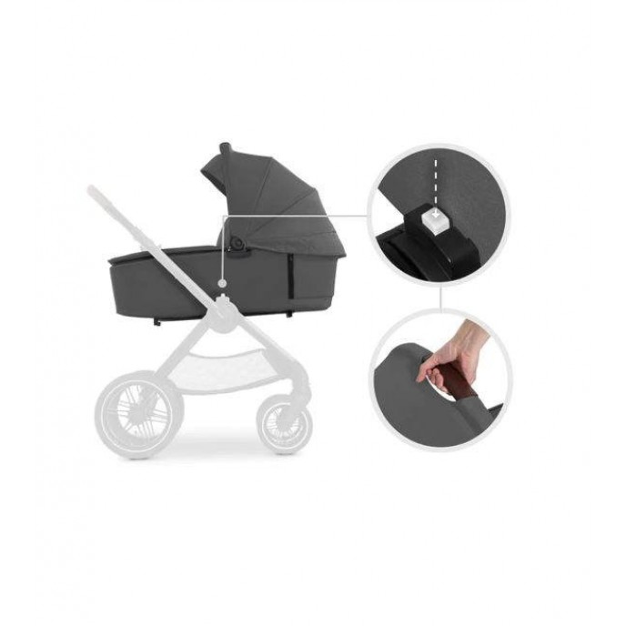 Hauck Travel System Walk n Care Dark Grey