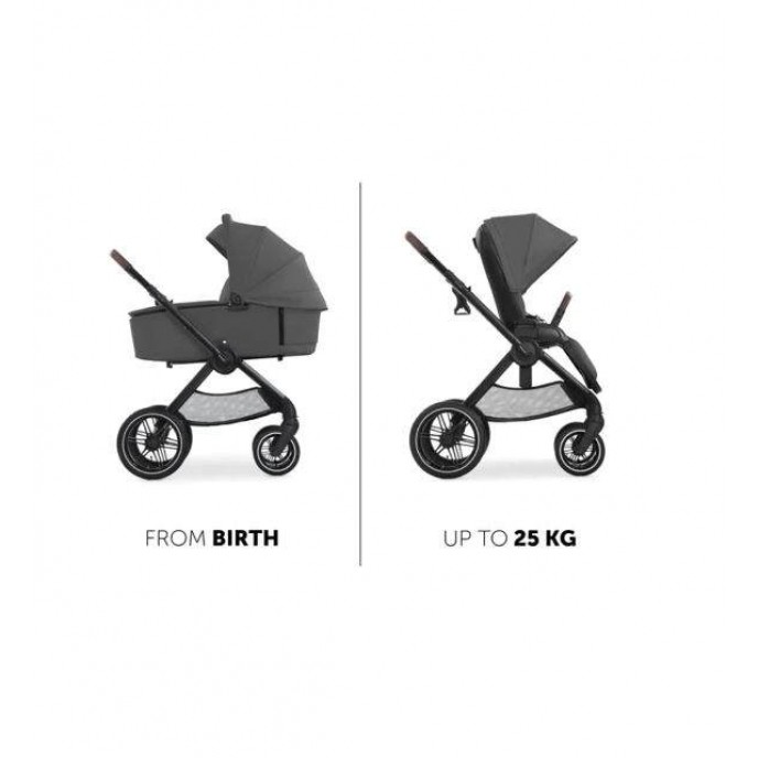 Hauck Travel System Walk n Care Dark Grey