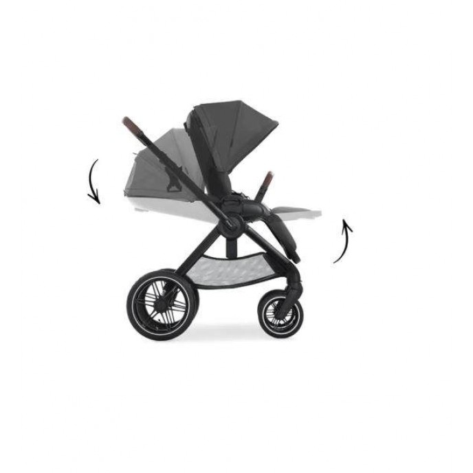 Hauck Travel System Walk n Care Dark Grey