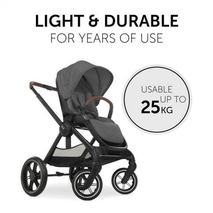 Hauck Travel System Walk n Care Dark Grey