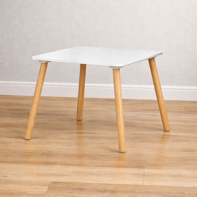 Chipolino Wooden Table and Chairs White