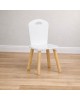Chipolino Wooden Table and Chairs White