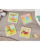 Kiokids Wooden Puzzle 4pcs