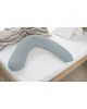 Theraline Maternity & Nursing Pillow Original Fine Knit Misty Blue