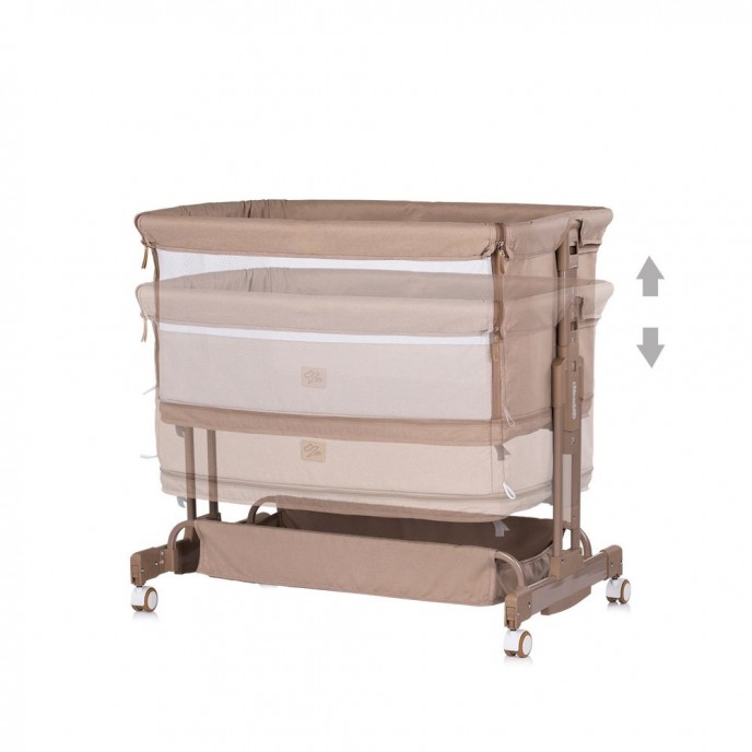 Chipolino Co-Sleeping Crib Zen Latte Chipolino Co-Sleeping Crib Zen Latte
