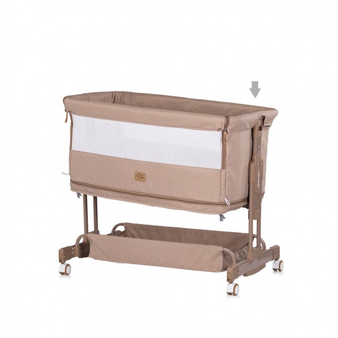 Chipolino Co-Sleeping Crib Zen Latte Chipolino Co-Sleeping Crib Zen Latte