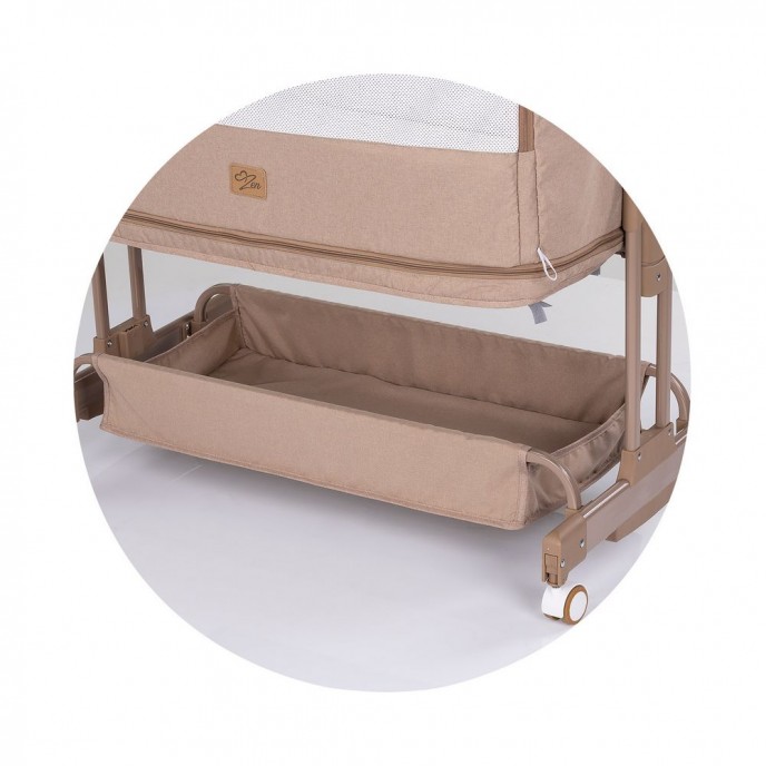 Chipolino Co-Sleeping Crib Zen Matcha