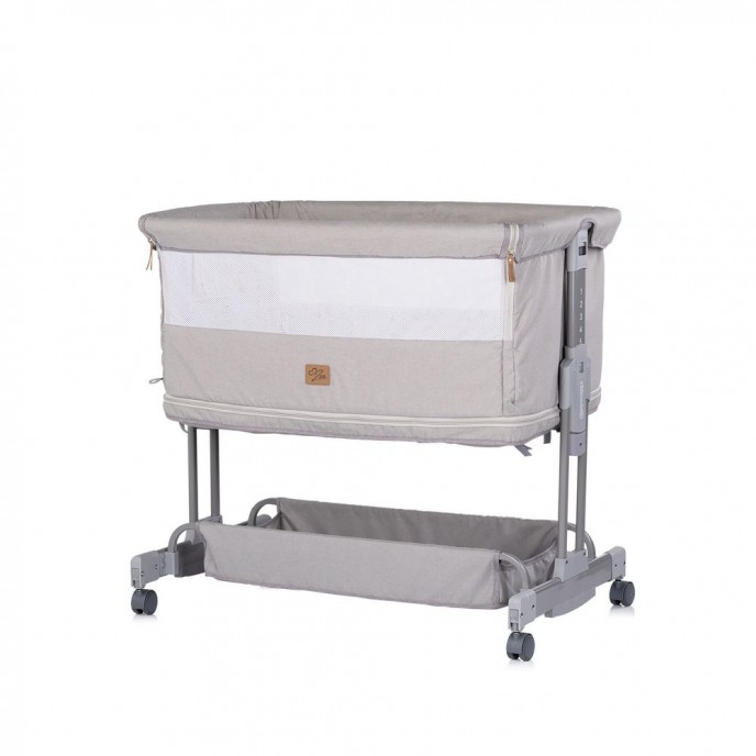 Chipolino Co-Sleeping Crib Zen Platinum