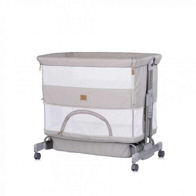 Chipolino Co-Sleeping Crib Zen Platinum